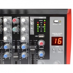 Mikser 6-kanałowy Power Dynamics PDM-L605